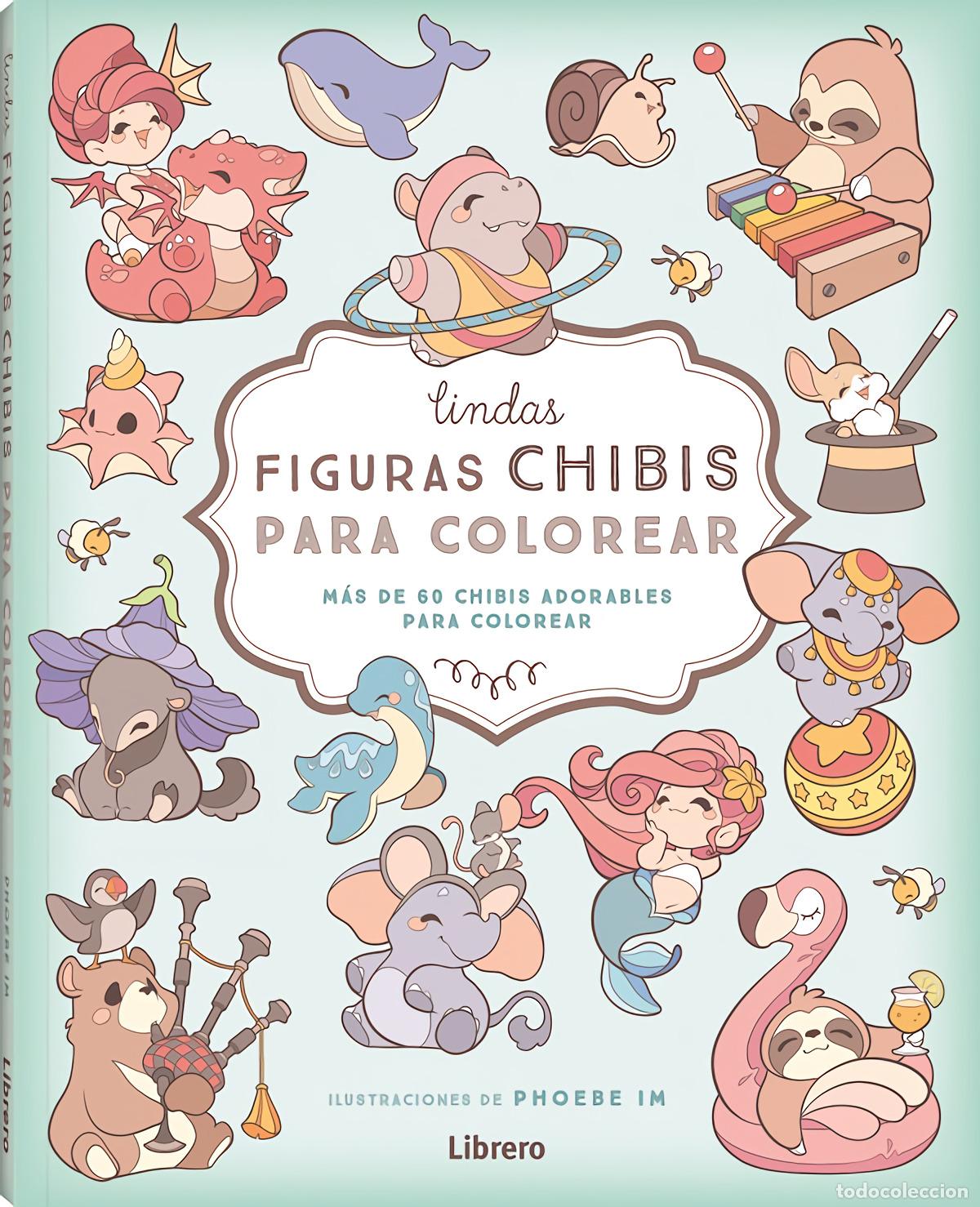 books: LINDAS FIGURAS CHIBI PARA COLOREAR - IM A, PHOEBE