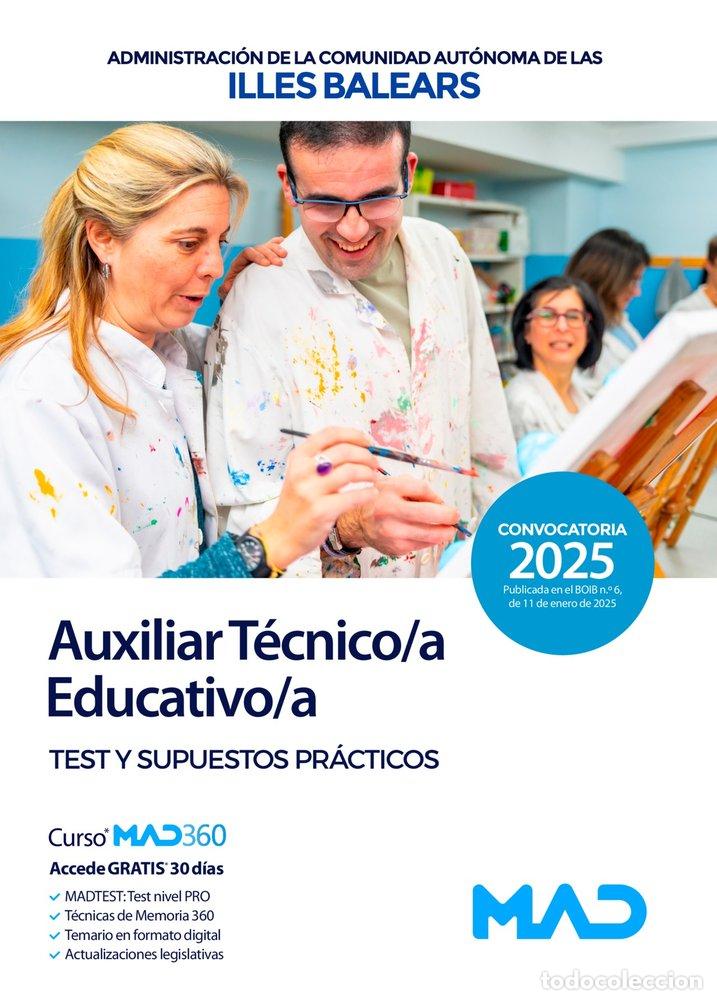 books: AUXILIAR TECNICO/A EDUCATIVO/A TEST Y SUPUESTO PRACTICO ILL - AA.VV