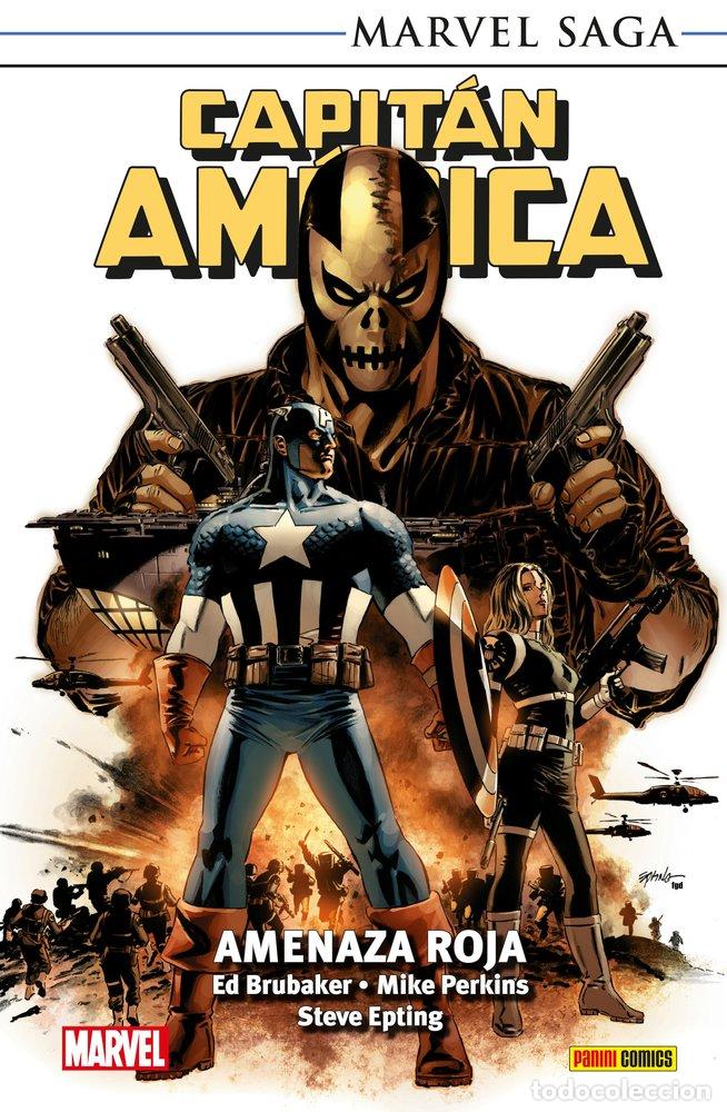 books: CAPITAN AMERICA 3 AMENAZA ROJA - MIKE PERKINS