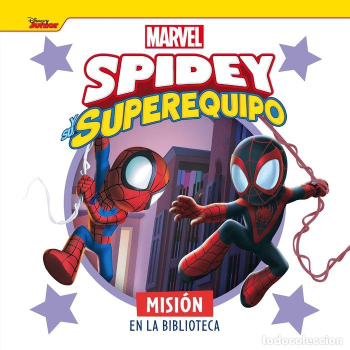 books: SPIDEY Y SU SUPEREQUIPO MISION EN LA BIBLIOTECA - MARVEL