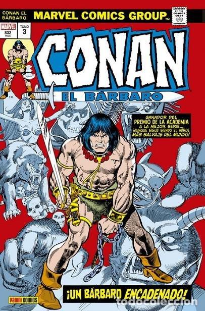 Libros: CONAN EL BARBARO LA ETAPA MARVEL ORIGINAL 3 - THOMAS, ROY