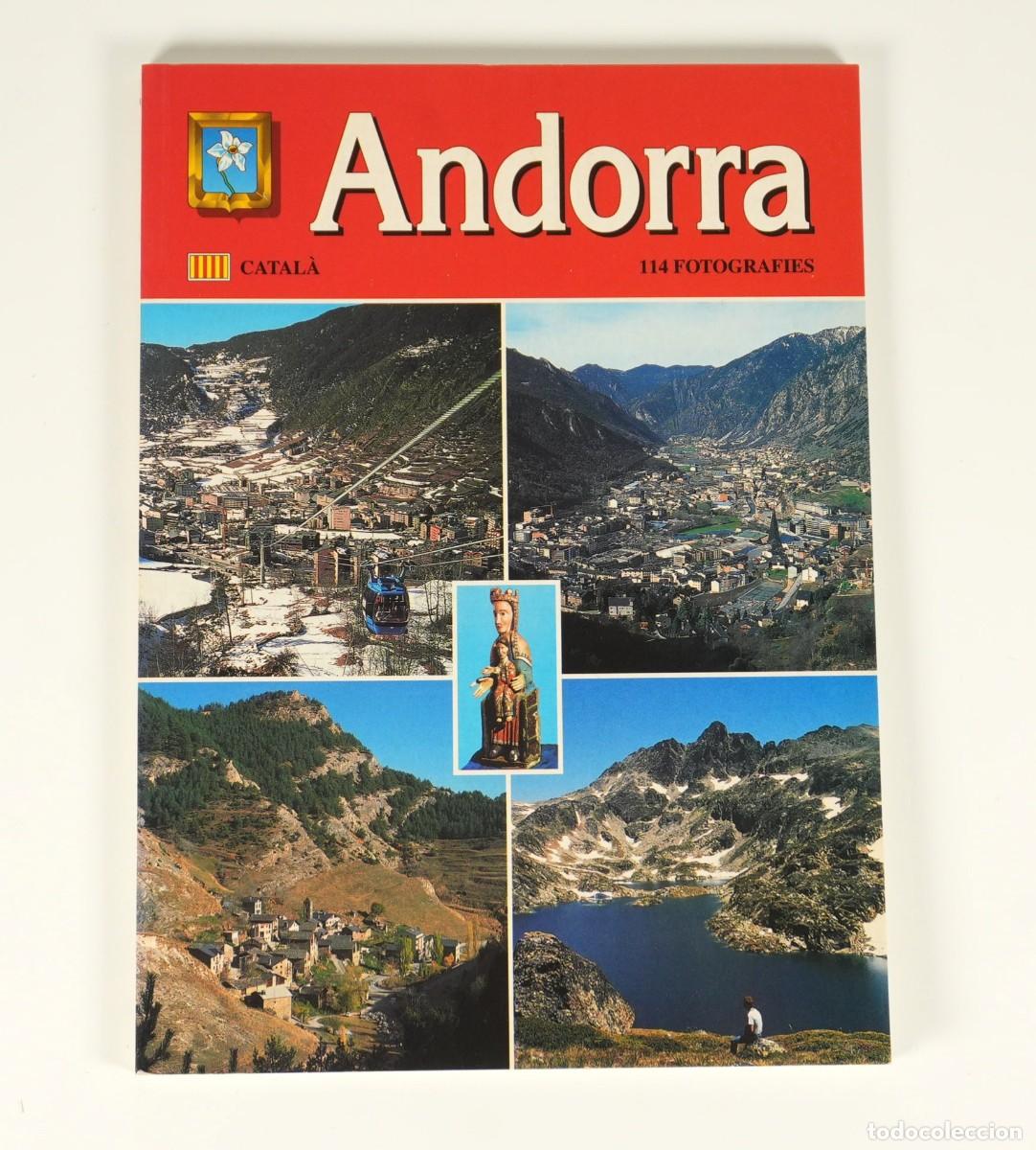 Libros: LIBRO TUR&Iacute;STICO DE ANDORRA - EDITORIAL ESCUDO DE ORO - TEXTO EN CATALAN