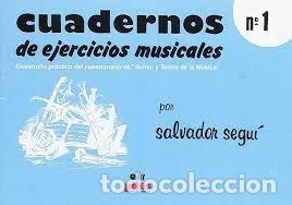 Livres: CUADERNOS DE EJERCICIOS N&ordm; 1 - SEGUI, SALVADOR