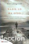 Livros: NADIE LO HA OIDO - JUNGSTEDT MARI