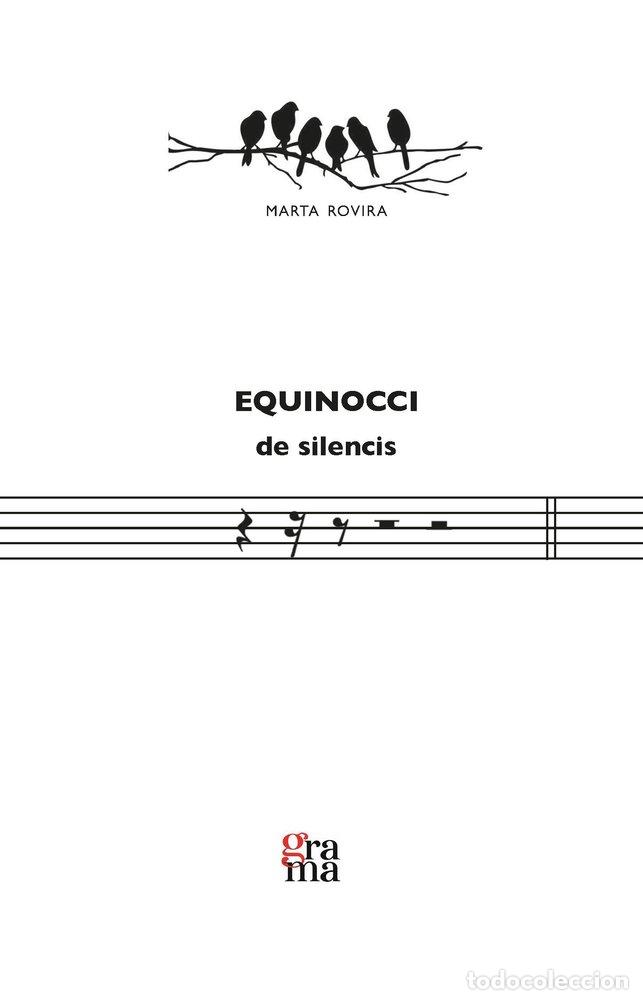 Livros: EQUINOCCI DE SILENCI - ROVIRA PONS, MARTA