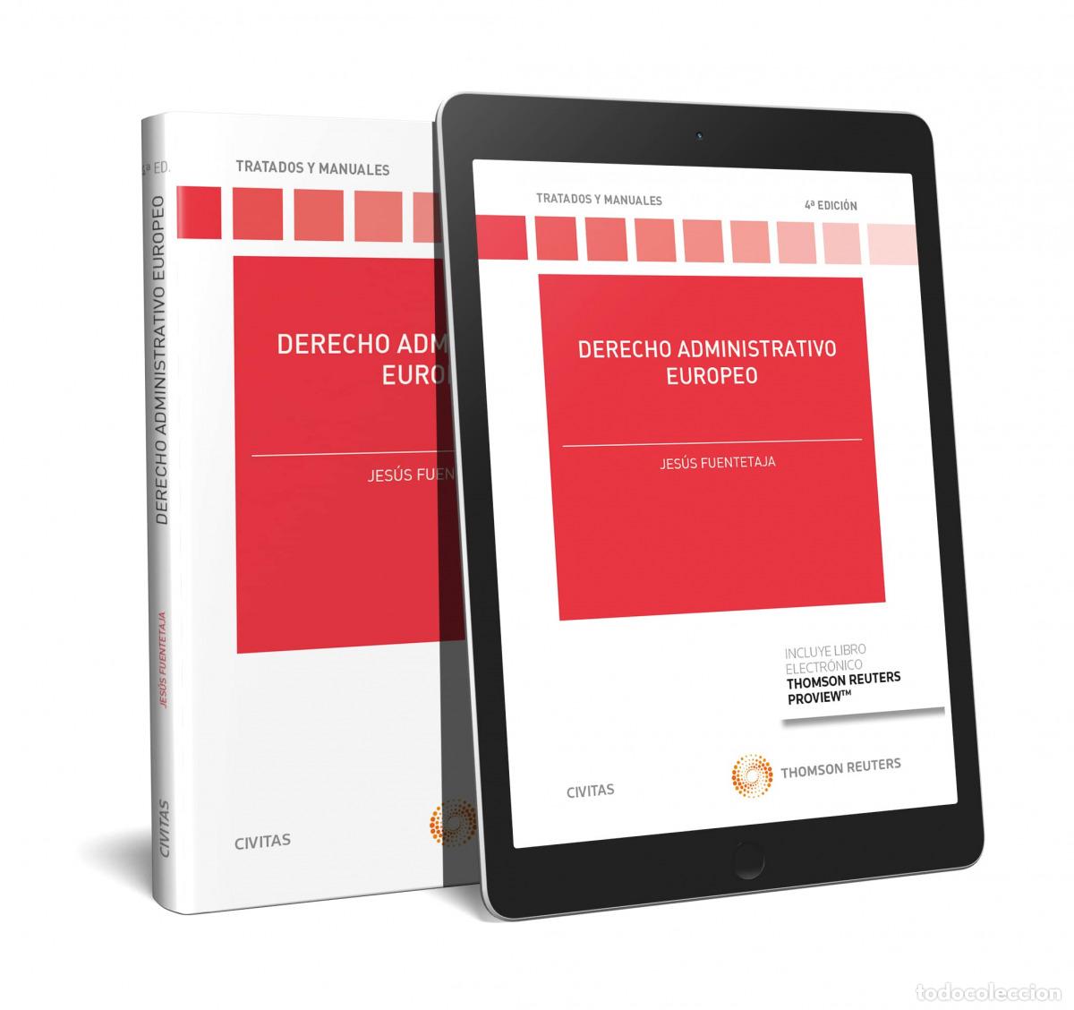 Livres: DERECHO ADMINISTRATIVO EUROPEO (PAPEL + E-BOOK) - Fuentetaja Pastor, Jes&uacute;s A