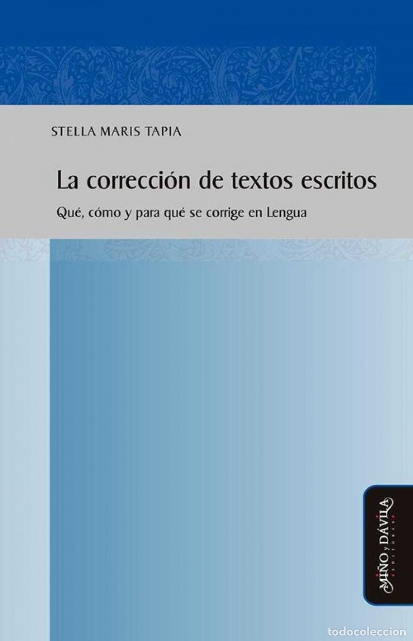 Libros: LA CORRECCI&Oacute;N TEXTOS ESCRITOS - Maris, Stella
