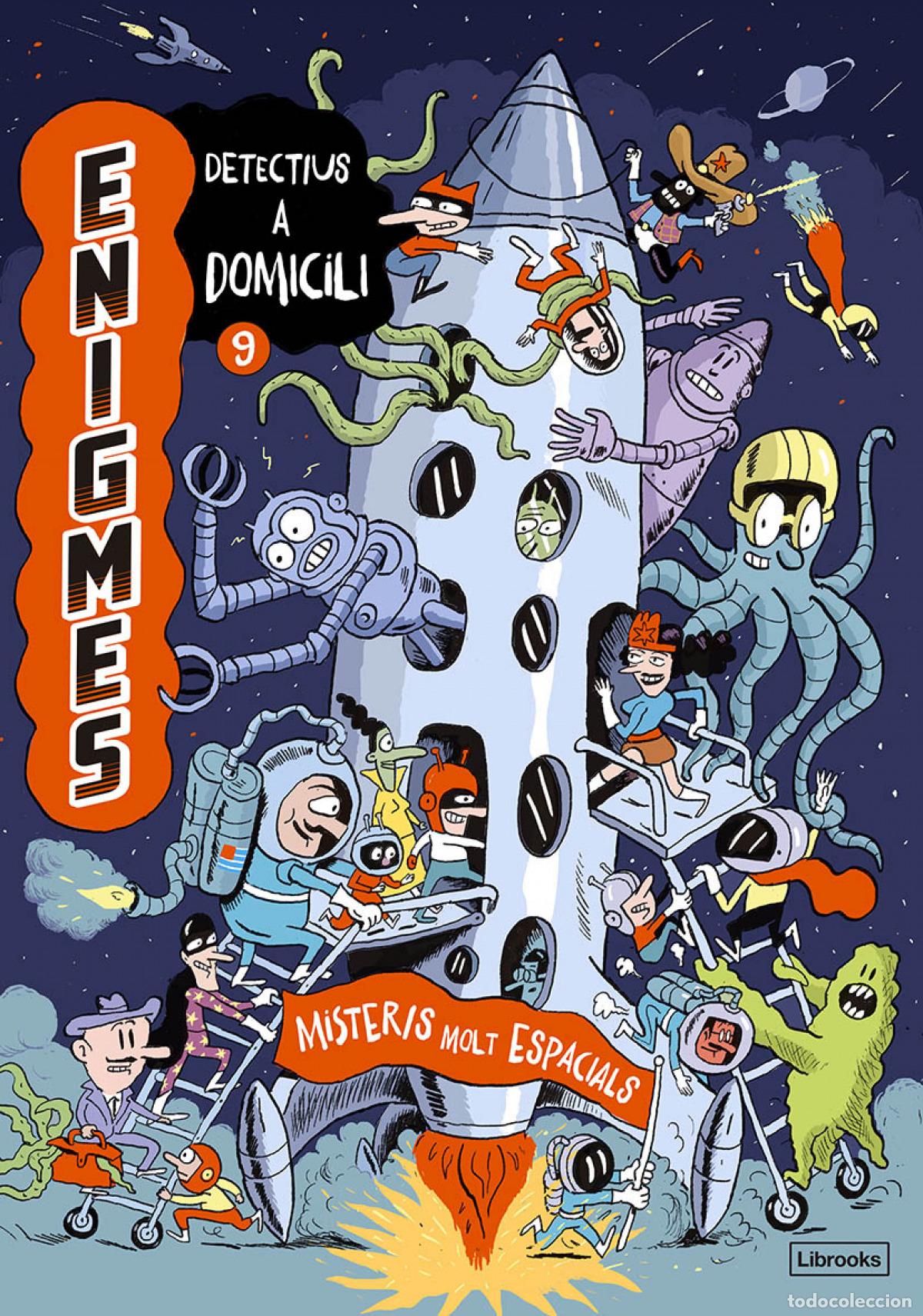Libri: ENIGMES. DETECTIUS A DOMICILI 9. MISTERIS MOLT ESPACIALS - Martin, Paul