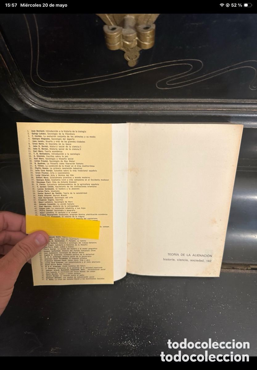 Libros: libro &rdquo;Teor&iacute;a de la alienaci&oacute;n&rdquo; - Foto 2