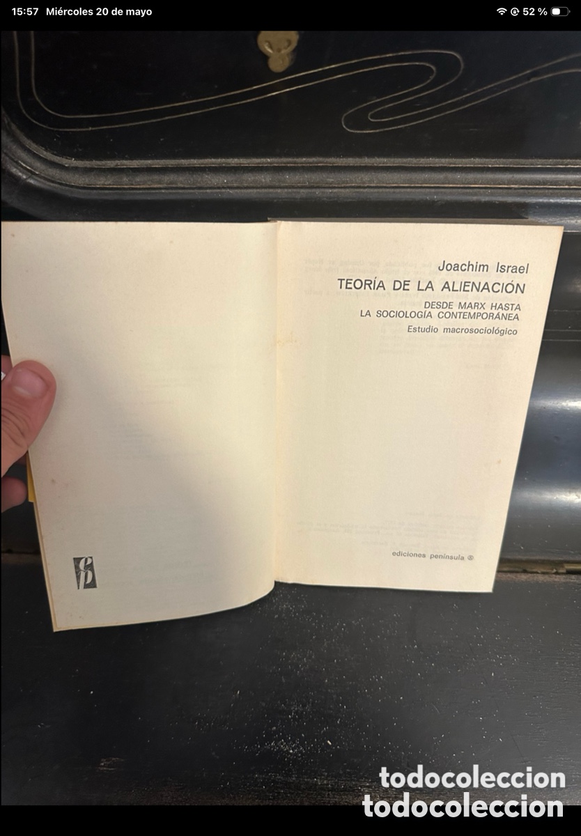 Libros: libro &rdquo;Teor&iacute;a de la alienaci&oacute;n&rdquo; - Foto 3