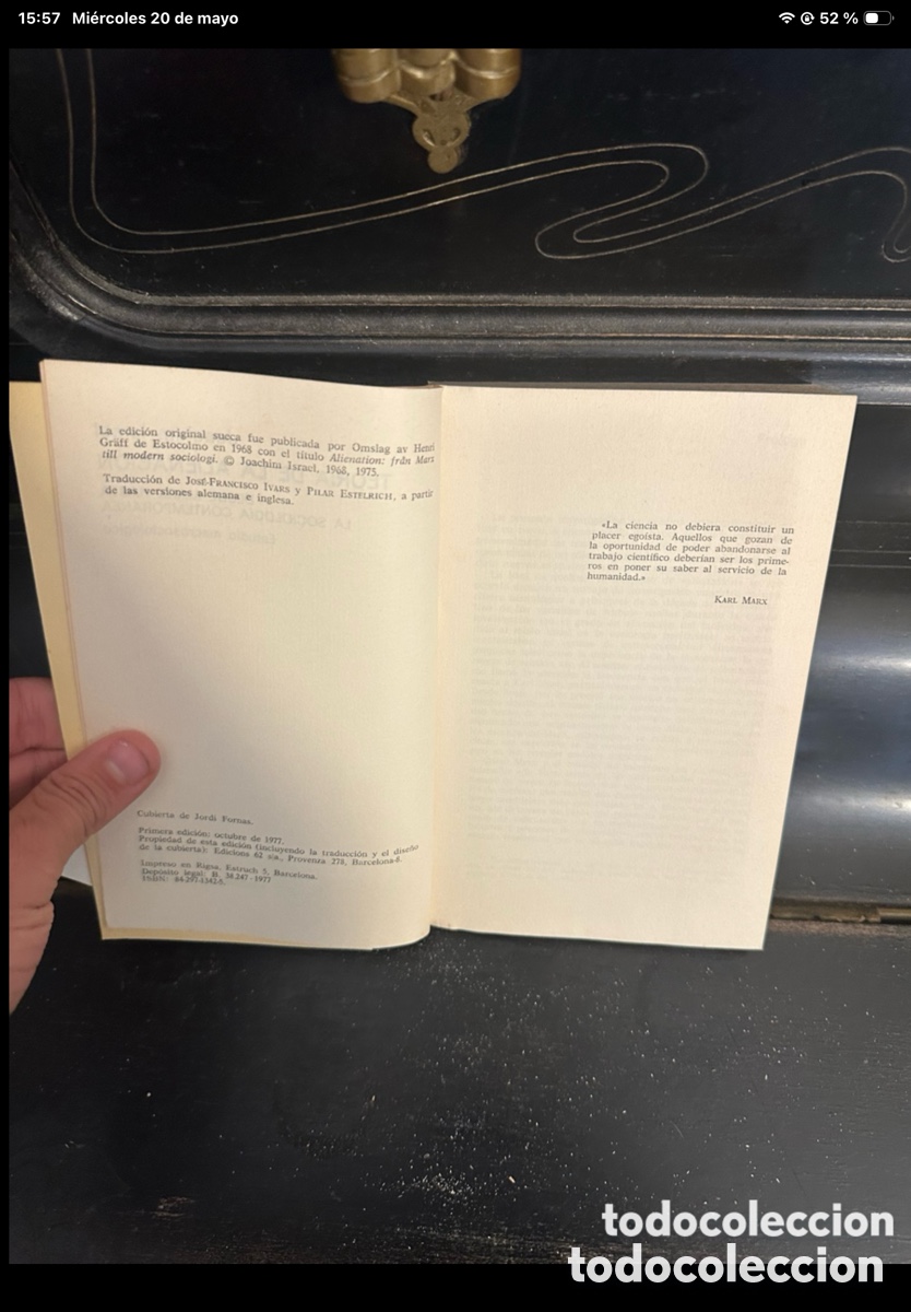 Libros: libro &rdquo;Teor&iacute;a de la alienaci&oacute;n&rdquo; - Foto 4