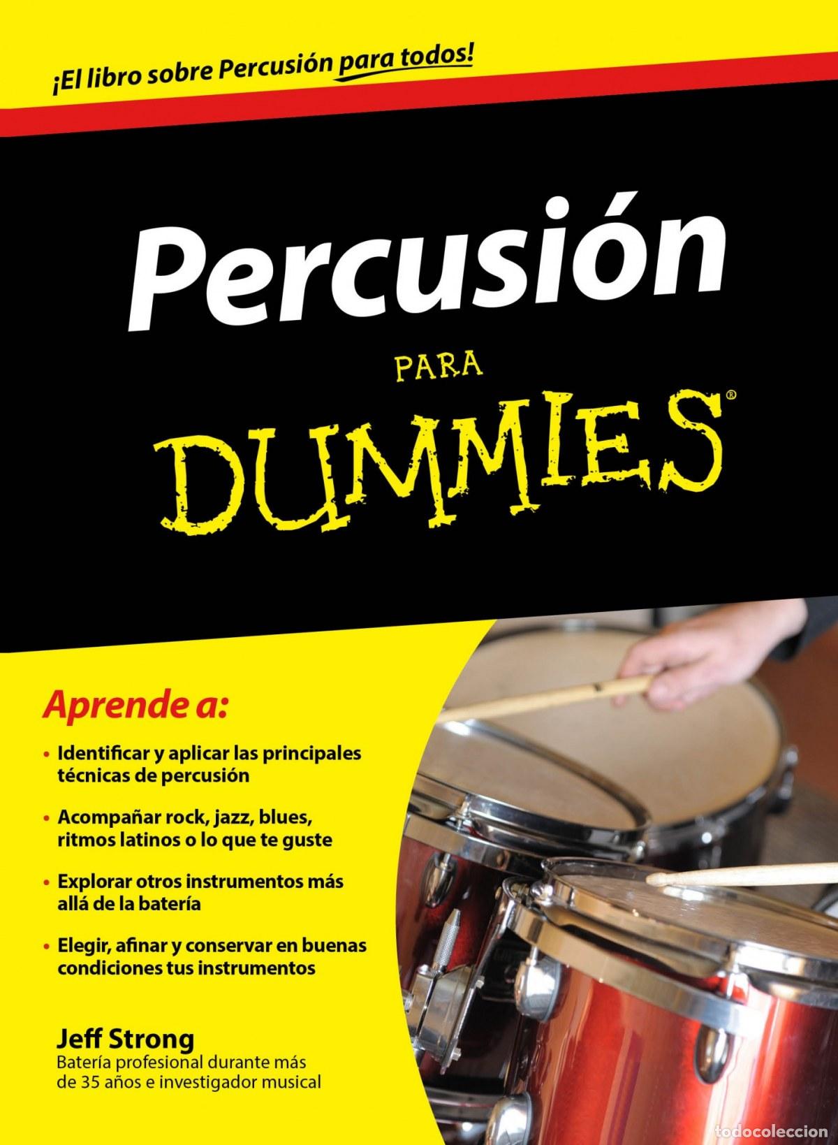 Livros: PERCUSI&Oacute;N PARA DUMMIES - Strong, Jeff