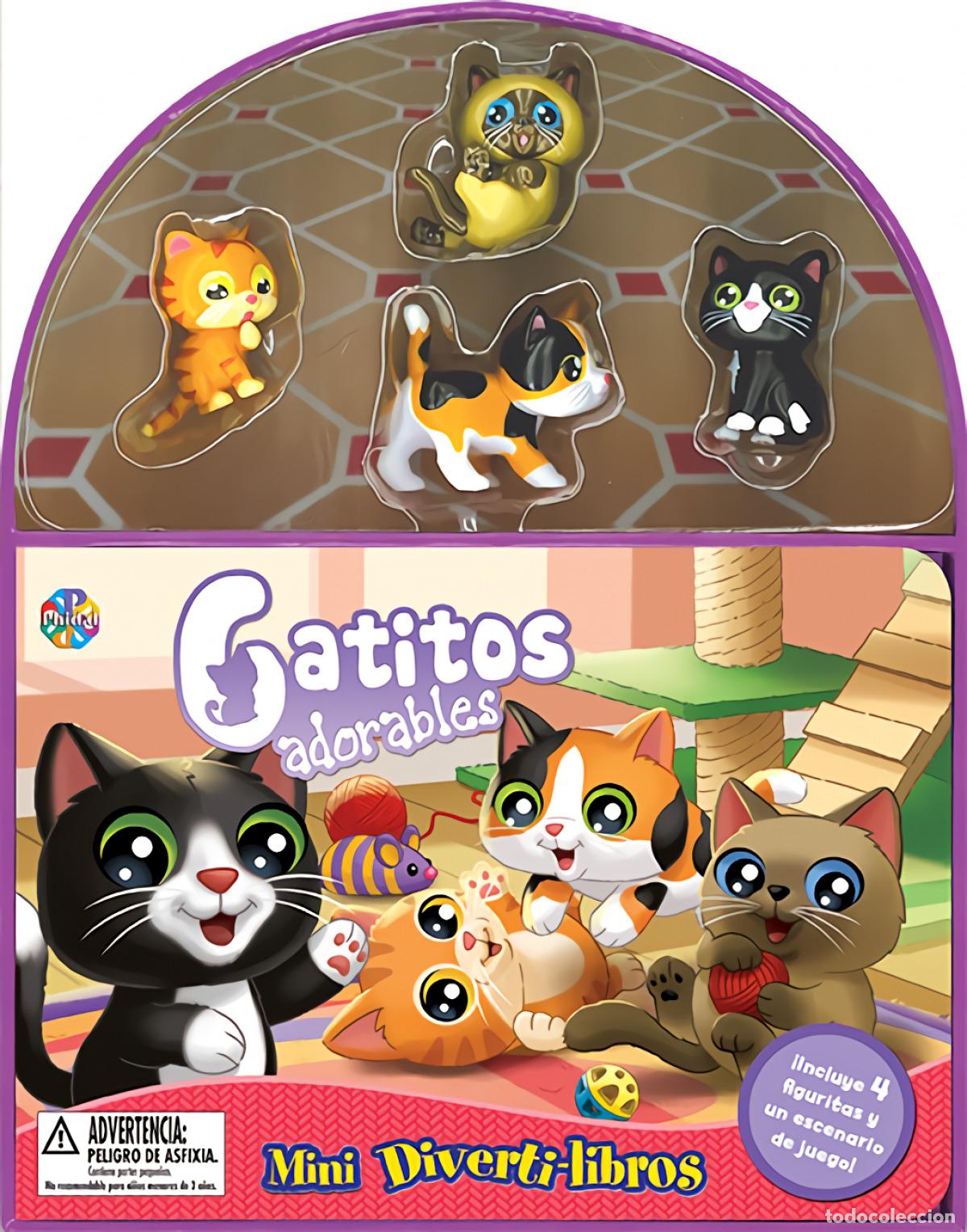 books: GATITOS ADORABLES (MINI DIVERTI-LIBROS) - Varios autores