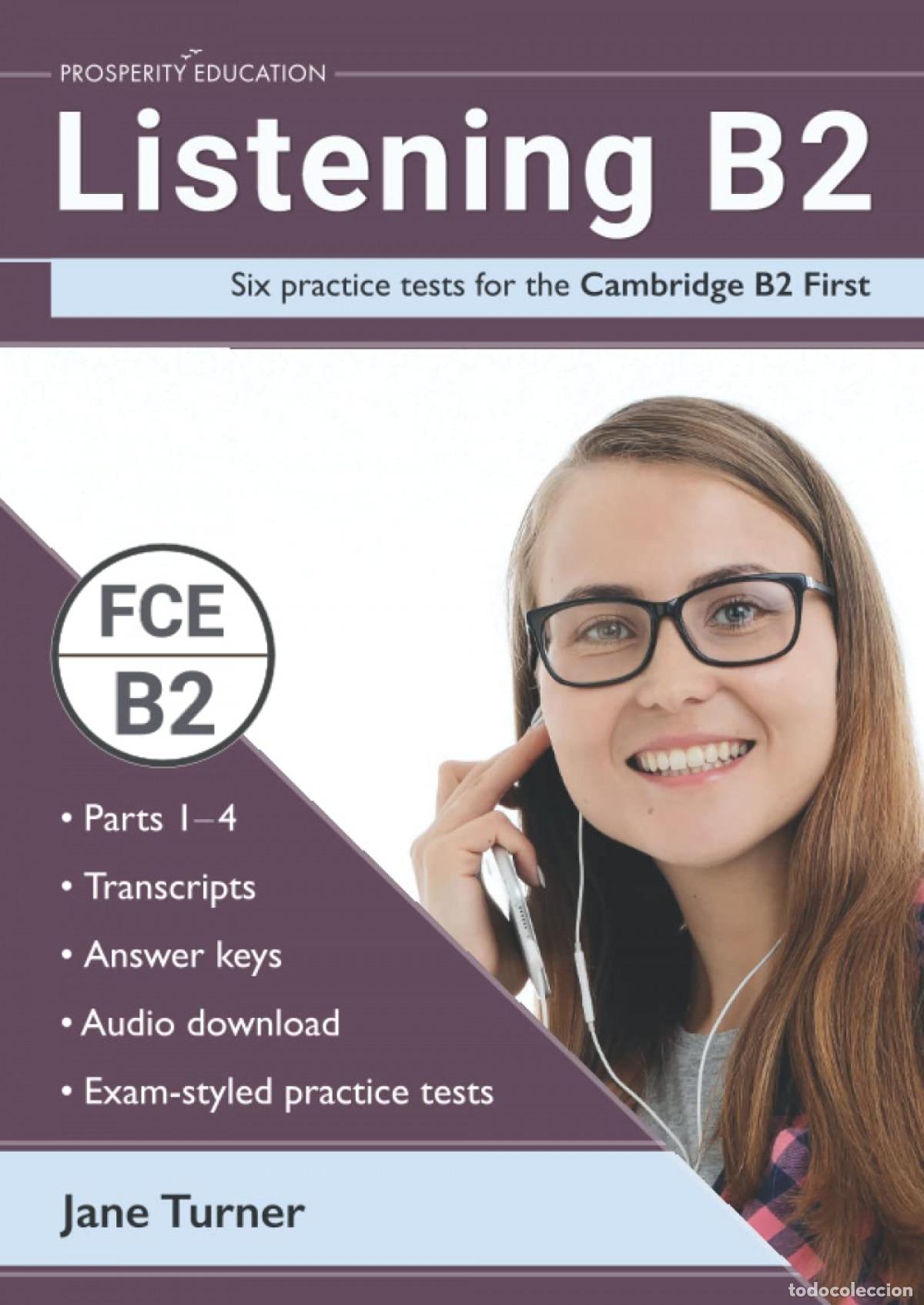 Libros: (22).LISTENING B2:SIX PRACTICE TESTS FOR THE CAMBRIDGE B2 - Turner, Jane