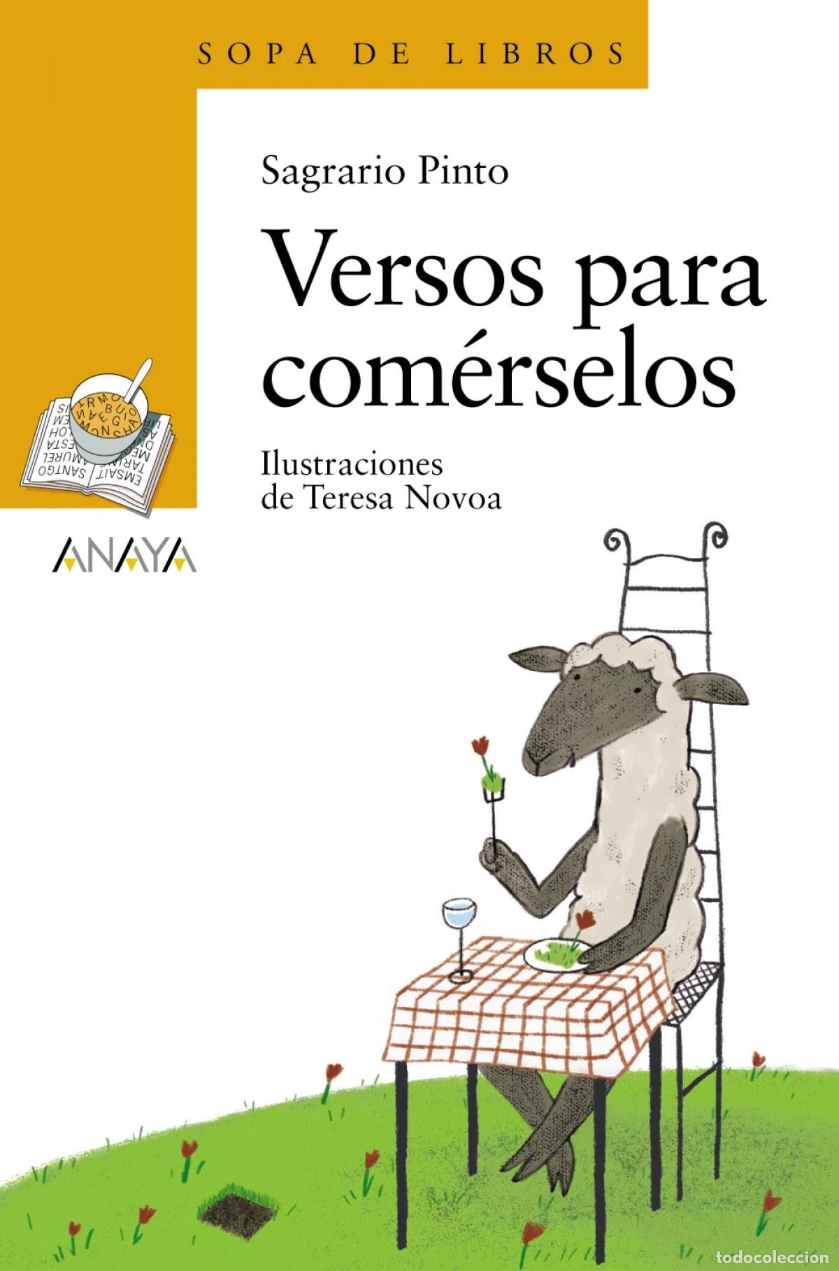 Libri: VERSOS PARA COM&Eacute;RSELOS - Pinto, Sagrario
