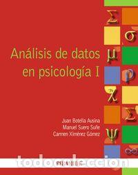 Libros: ANALISIS DE DATOS EN PSICOLOGIA I - BOTELLA AUSINA, JUAN
