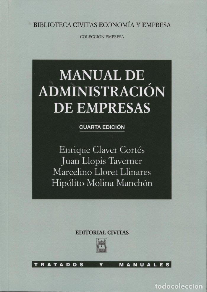 Libros: MANUAL ADMINISTRACION EMPRESAS - GARCIA OCHANDO, M.
