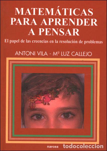 Libri: MATEMATICAS PARA APRENDER A PENSAR - VILA CORTS