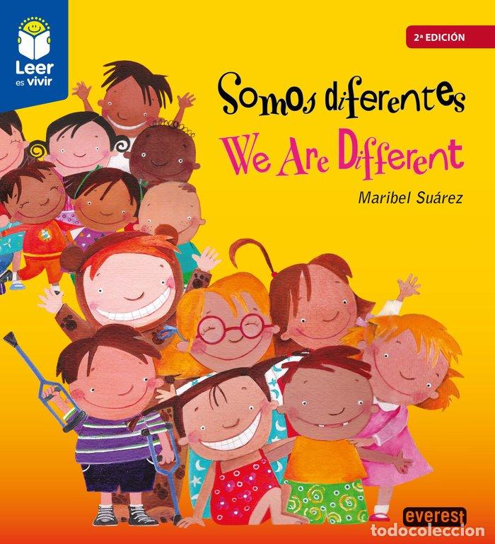 Libros: SOMOS DIFERENTES / WE ARE DIFFERENT (BILINGUE) - SUAREZ SITGES, MARIA ISABEL