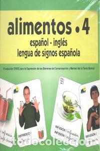 Livres: ALIMENTOS 4 BARAJA ESPA&Ntilde;OL/INGLES SIGNOS - AA.VV