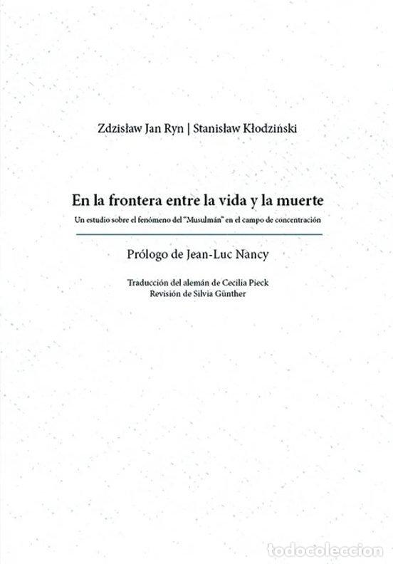 Libri: EN LA FRONTERA ENTRE LA VIDA Y LA MUERTE - ZDZISLAW JAN RYN