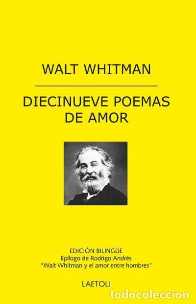 Libri: DIECINUEVE POEMAS DE AMOR - WHITMAN, WALT