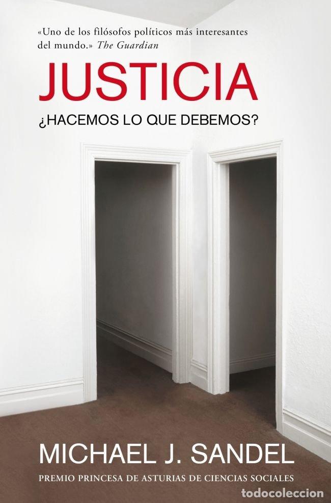 Libri: JUSTICIA - SANDEL, MICHAEL J.