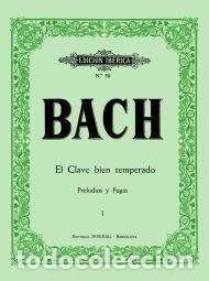 Libros: CLAVE BIEN TEMPERADO,EL - BACH, JOHANN SEBASTIAN
