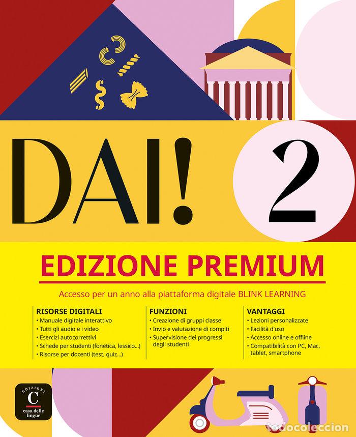 Livros: DAI 2 PREMIUM LIBRO DELLO STUDENTE+ESERCIZI - BACCI, SIMONE