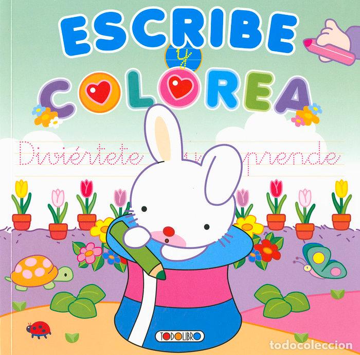 Libros: ESCRIBE Y COLOREA - AA.VV