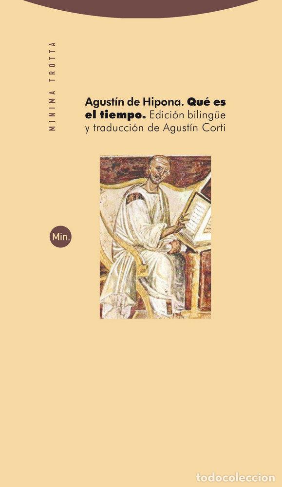 Libros: QUE ES EL TIEMPO - HIPONA, AGUSTIN DE