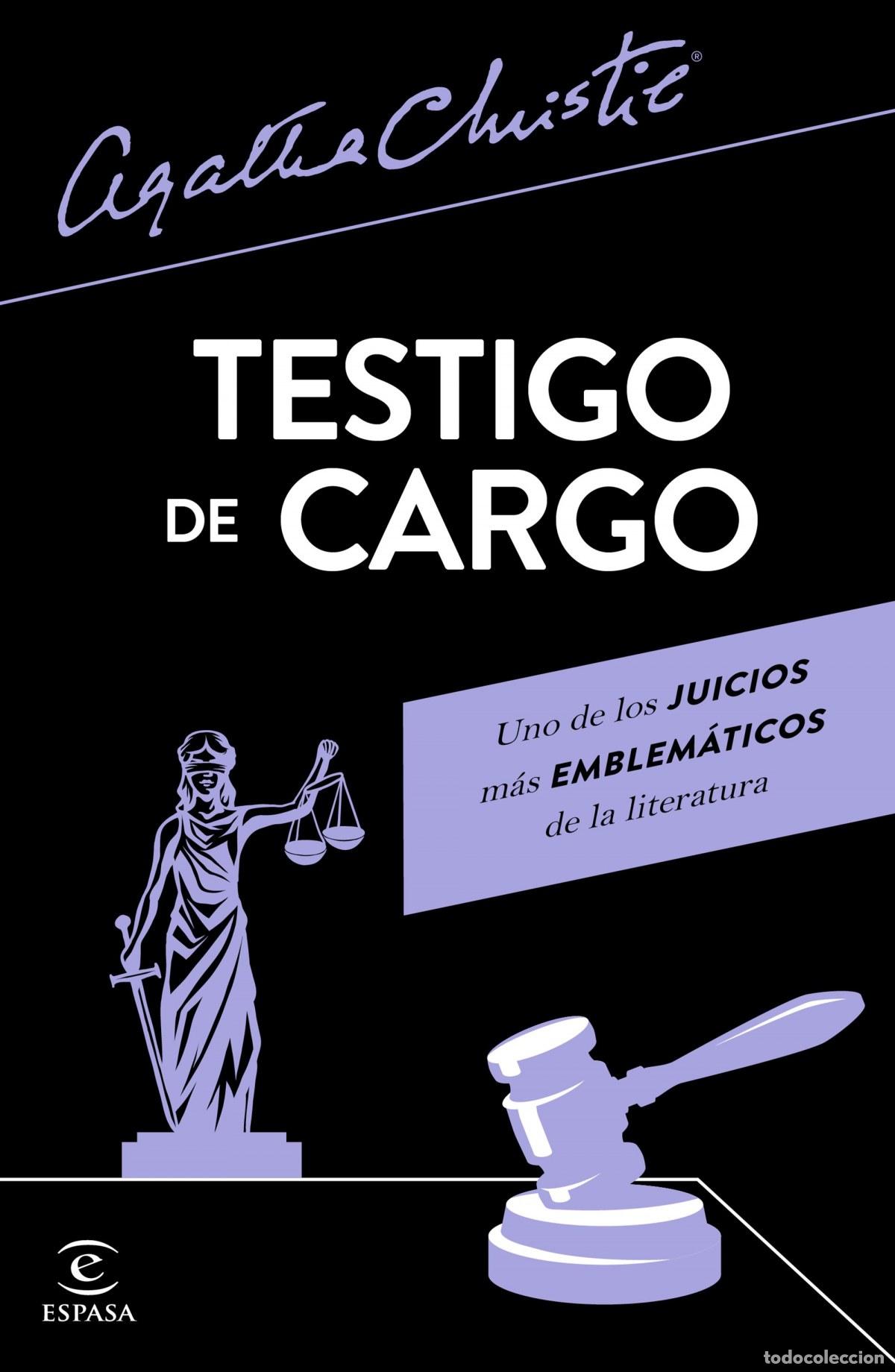 Libros: TESTIGO DE CARGO - Christie, Agatha