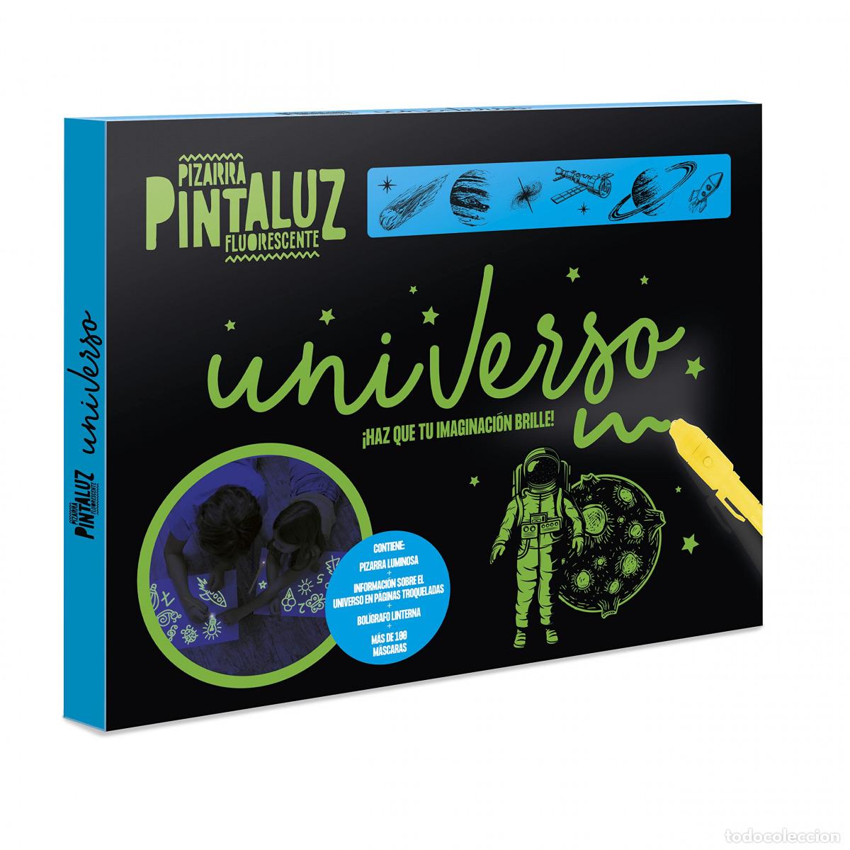Livres: PIZARRA PINTALUZ FLUORESCENTES - UNIVERSO - Varios