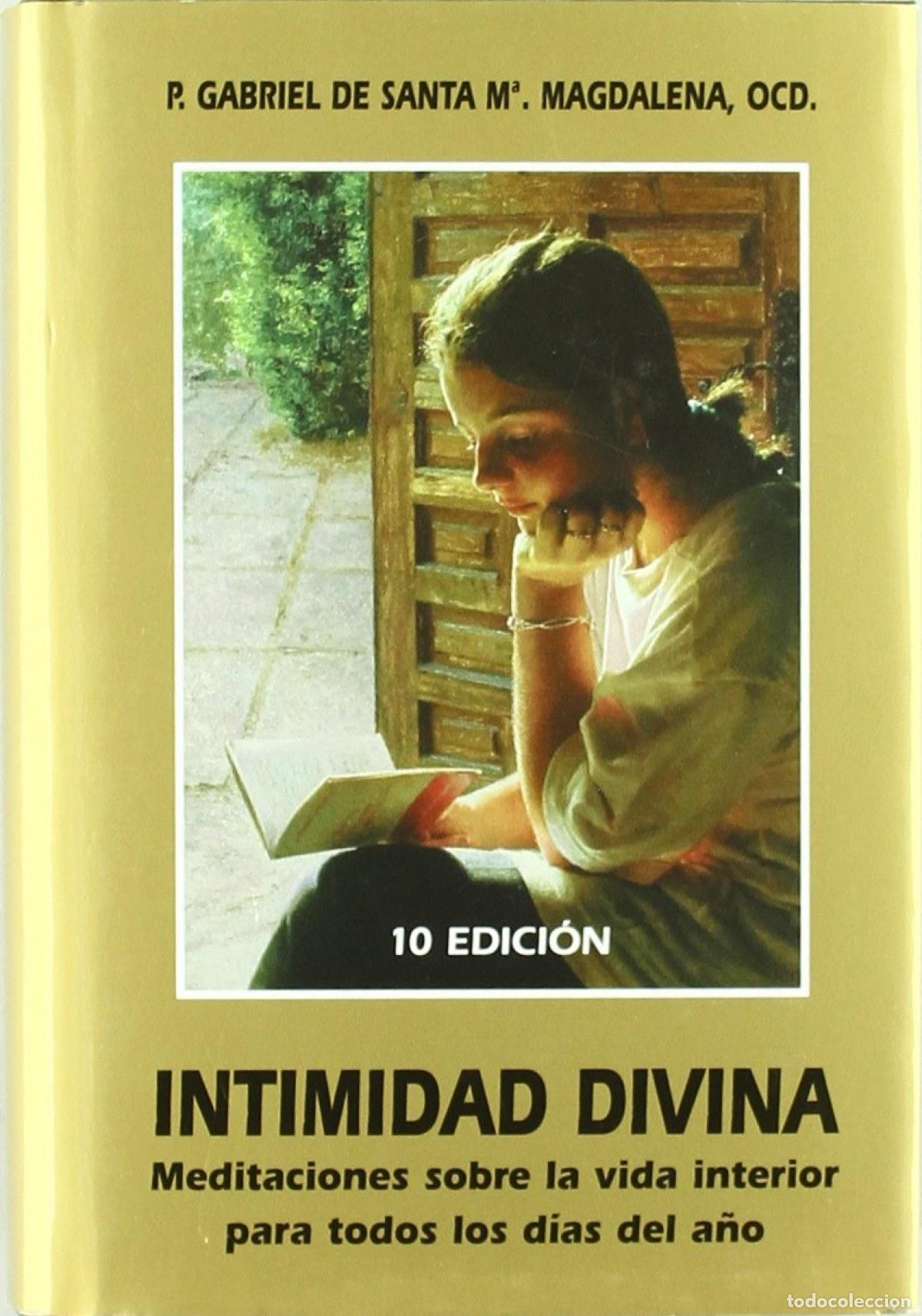 Libros: INTIMIDAD DIVINA - Magdalena, Gabriel De Santa Maria