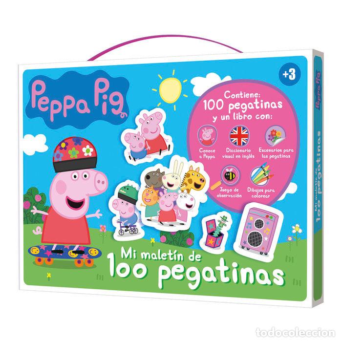 Libros: MALETIN 100 PEGATINAS PEPPA PIG - IMAGILAND