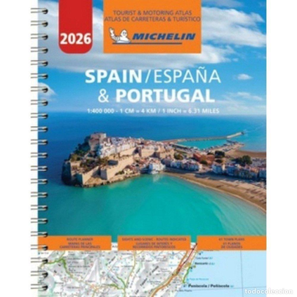 books: ESPA&Ntilde;A & PORTUGAL 2026 - ATLAS DE CARRETERAS - AA.VV