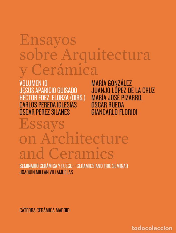 Libros: ENSAYOS SOBRE ARQUITECTURA Y CERAMICA VOL 10 - APARICIO