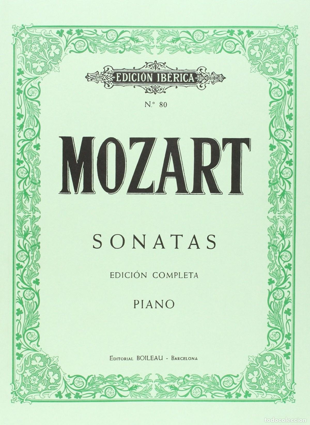Libros: SONATAS - Wolfgang, A