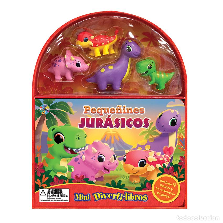 Libri: PEQUE&Ntilde;INES JURASICOS (MINI DIVERTI-LIBROS) - AA.VV