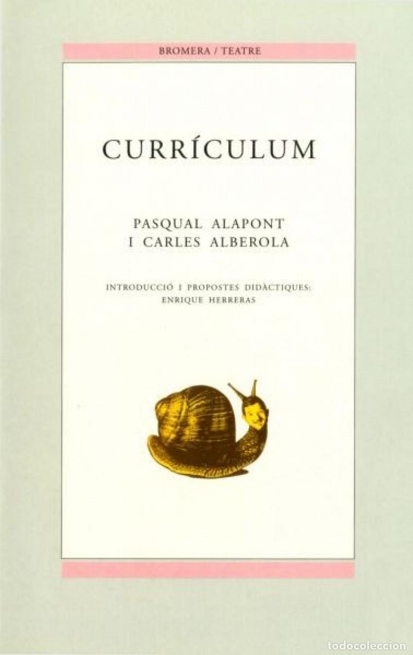 Libros: CURR&Iacute;CULUM - Pasqual Alapont Ramon