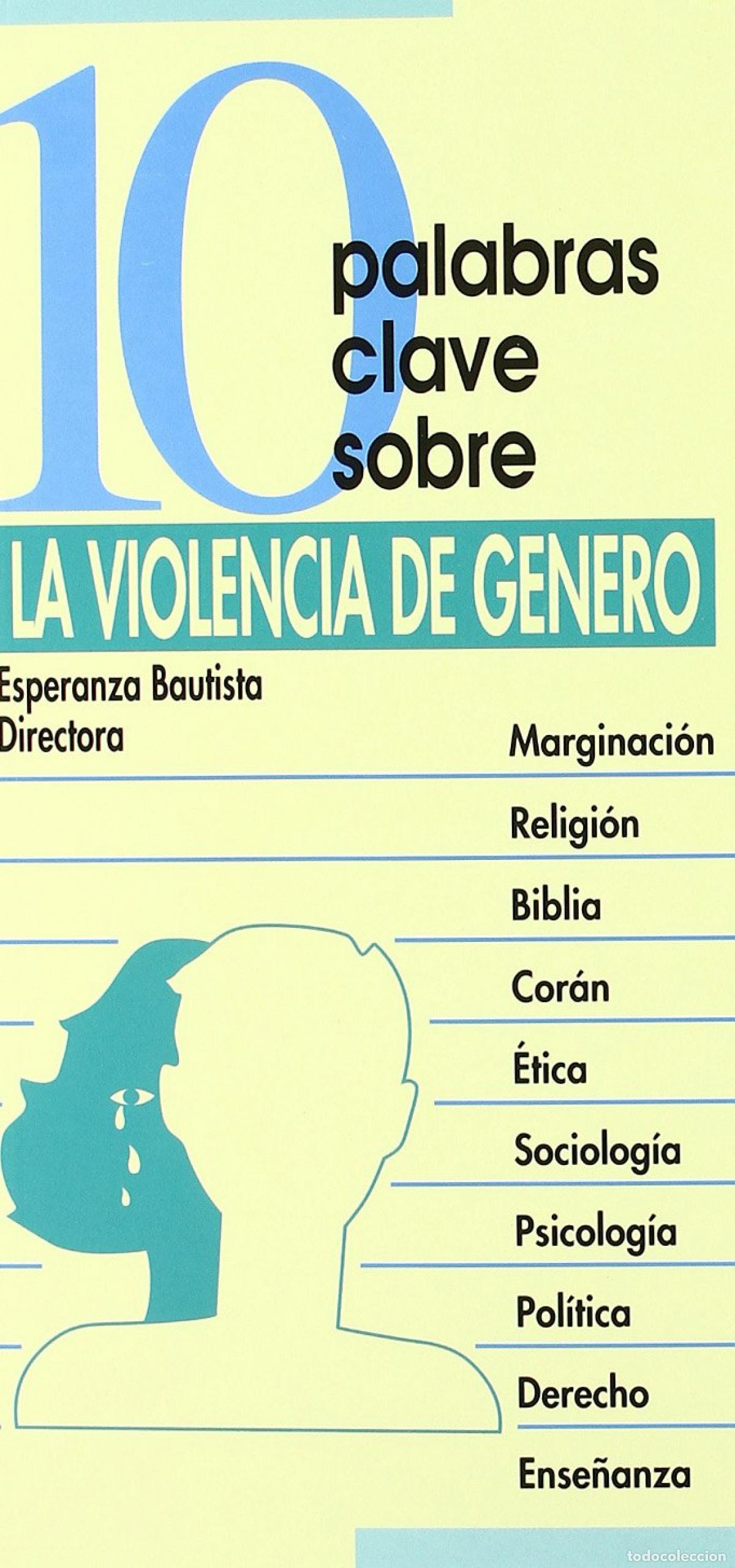 Libros: 10 PALABRAS CLAVE SOBRE LA VIOLENCIA DE GENERO - Varios autores