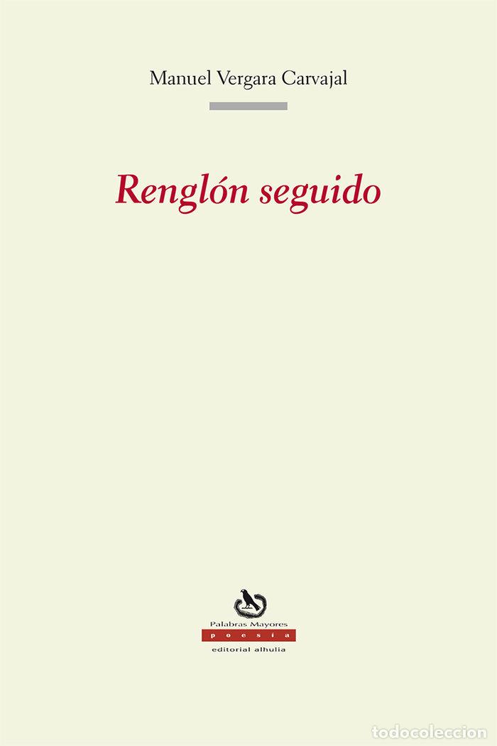 books: RENGLOM SEGUIDO - VERGARA CARVAJAL, MANUEL