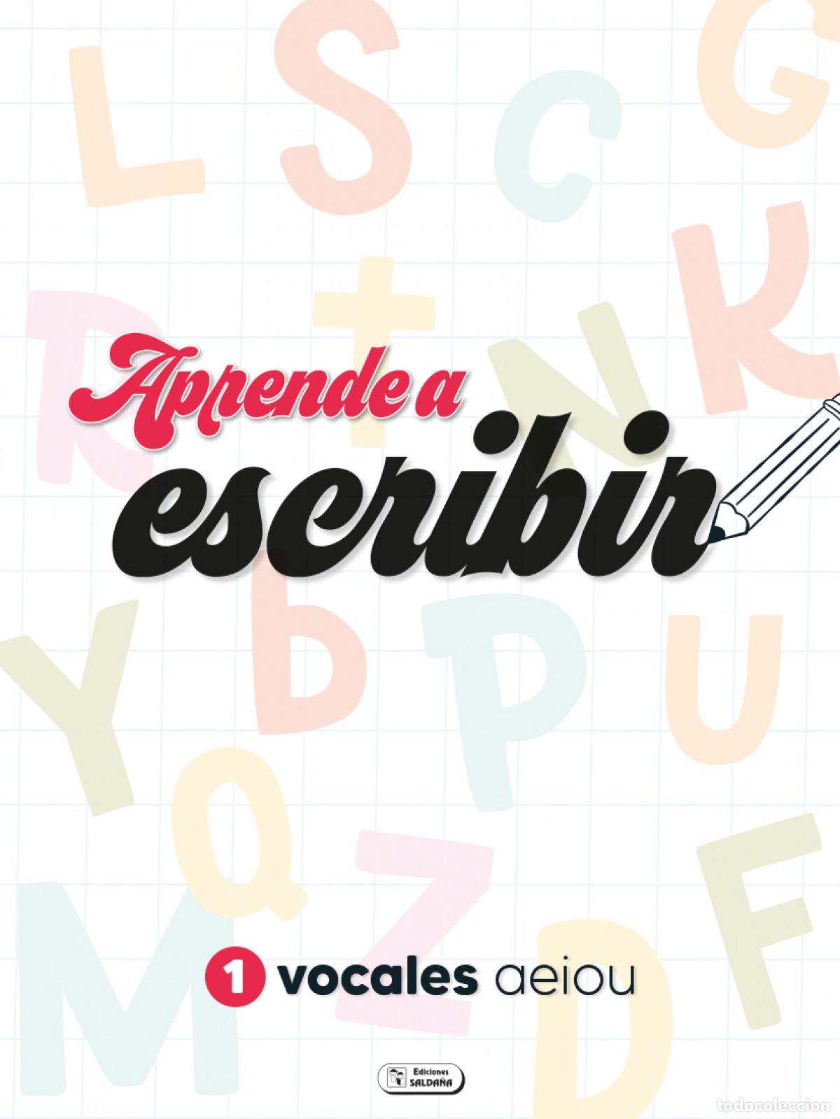 Livres: VOCALES:APRENDE A ESCRIBIR - Varios autores
