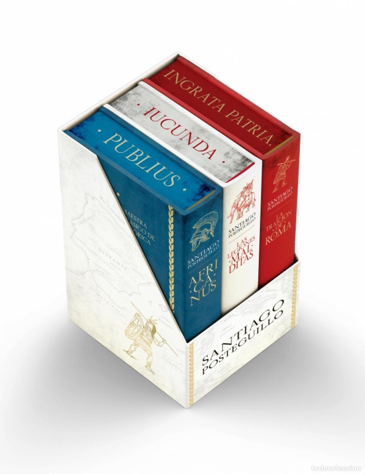 Libri: TRILOGIA AFRICANUS ESTUCHE EL HIJO DEL CONSUL LAS LEGIONES M - Santiago Posteguillo