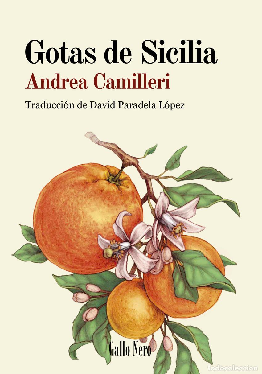 Libros: GOTAS DE SICILIA - Camilleri, Andrea