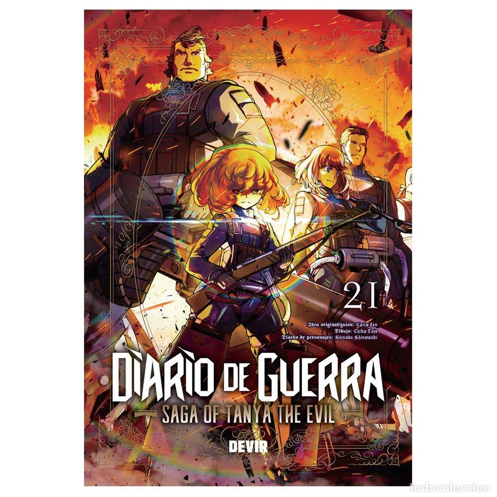 Libros: DIARIO DE GUERRA SAGA OF TANYA THE EVIL 21 - AA.VV
