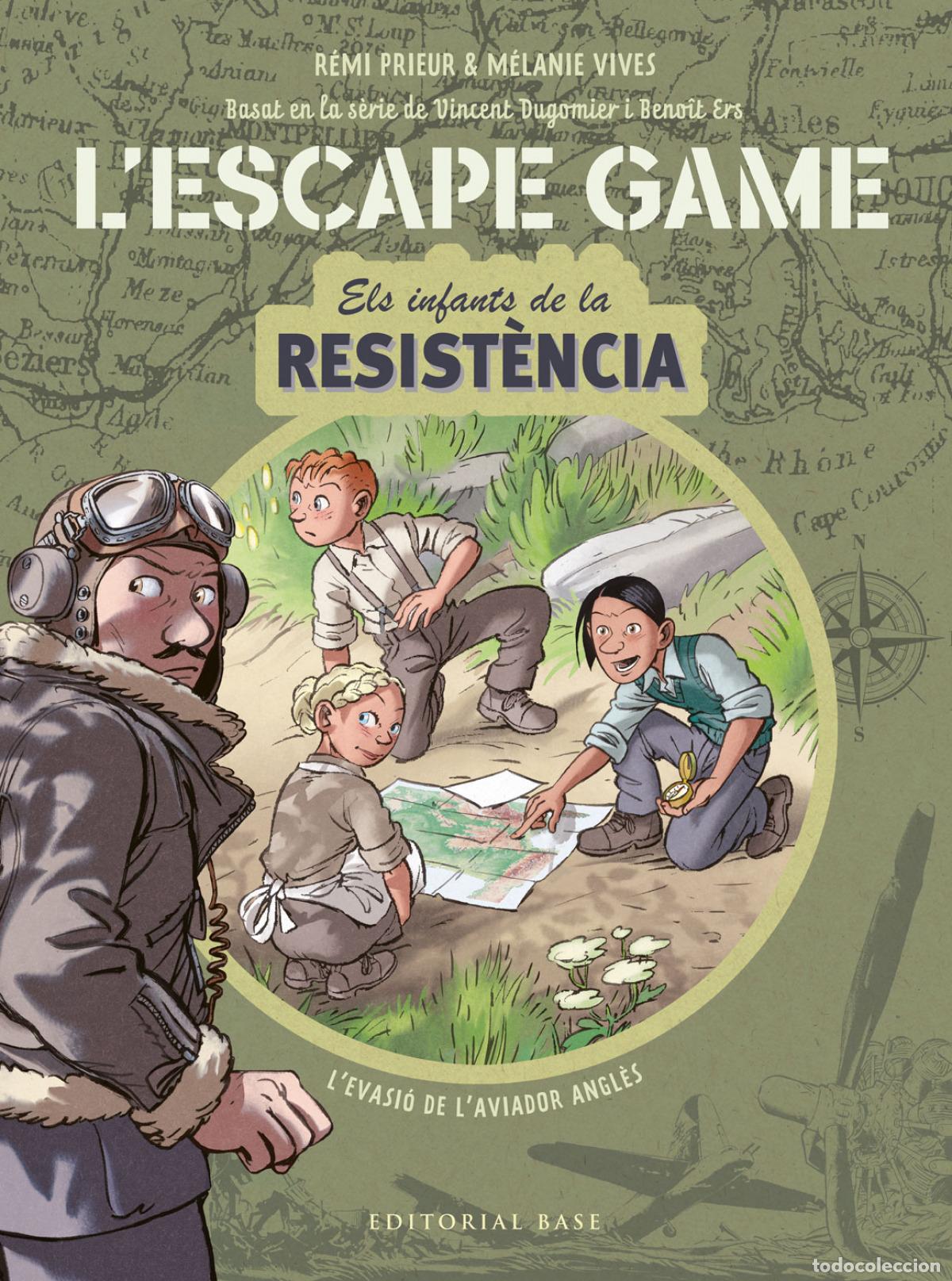 Libros: ESCAPE GAME. INFANTS DE LA RESIST&Egrave;NCIA . L'EVASI&Oacute; DE L'AVIADOR ANGL&Egrave;S - Vives, M&eacute;lanie
