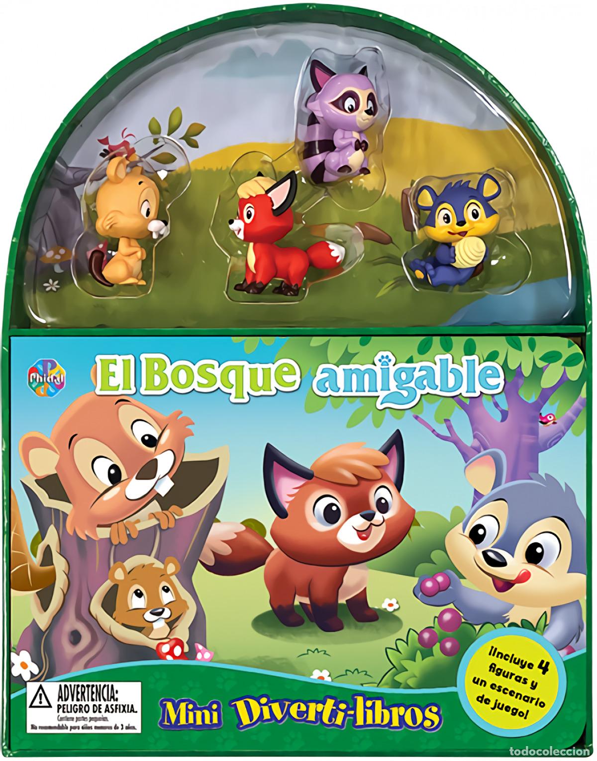 Libros: EL BOSQUE AMIGABLE (MINI DIVERTI-LIBROS) - Varios autores