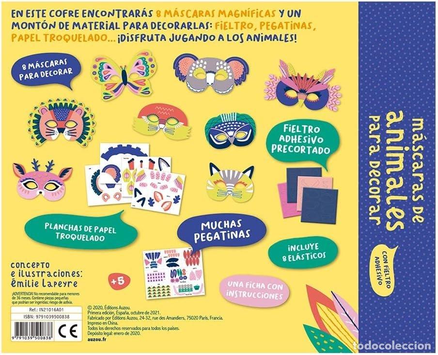 Libros: ESTUCHE MASCARAS DE ANIMALES - AA.VV