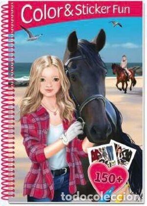 Livres: CABALLOS COLOR & STICKER FUN - AA.VV